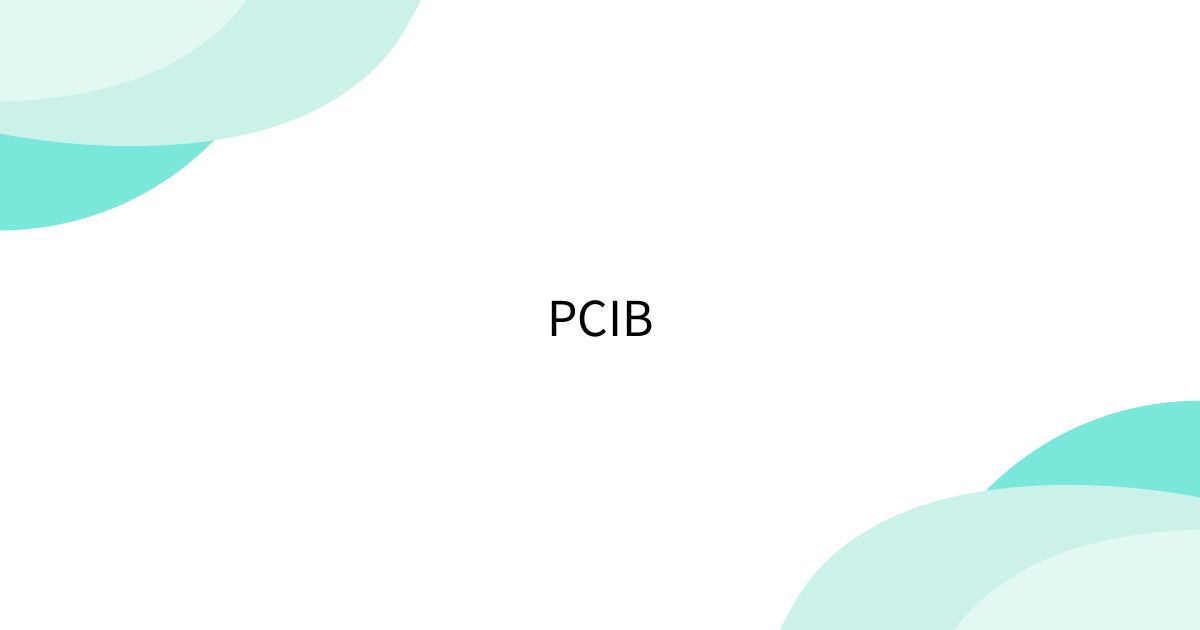 PCIB - posfie