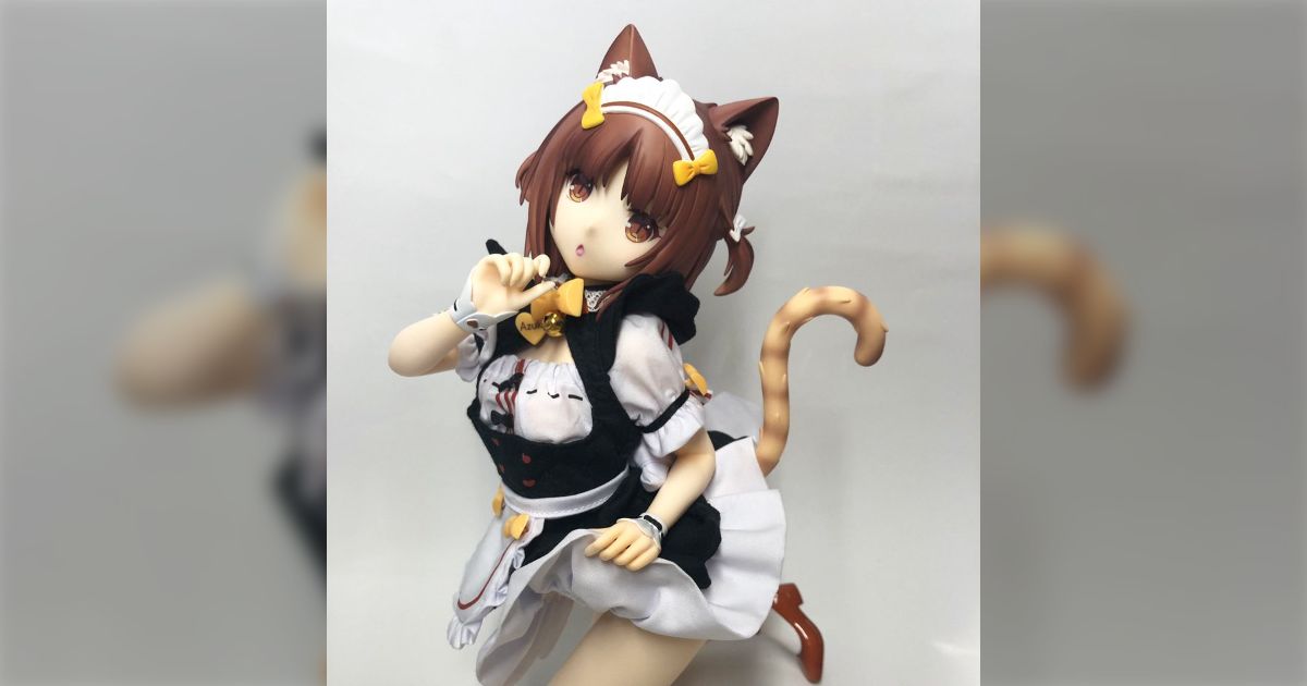 BINDingよりねこパラのアズキの美少女フィギュアが届く - Togetter [トゥギャッター]