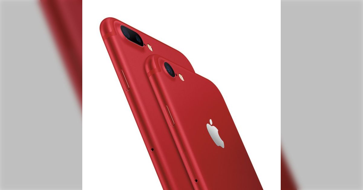 iPhoneが…真っ赤だ…！iPhone7に新色のレッドモデルが登場！「予約即 