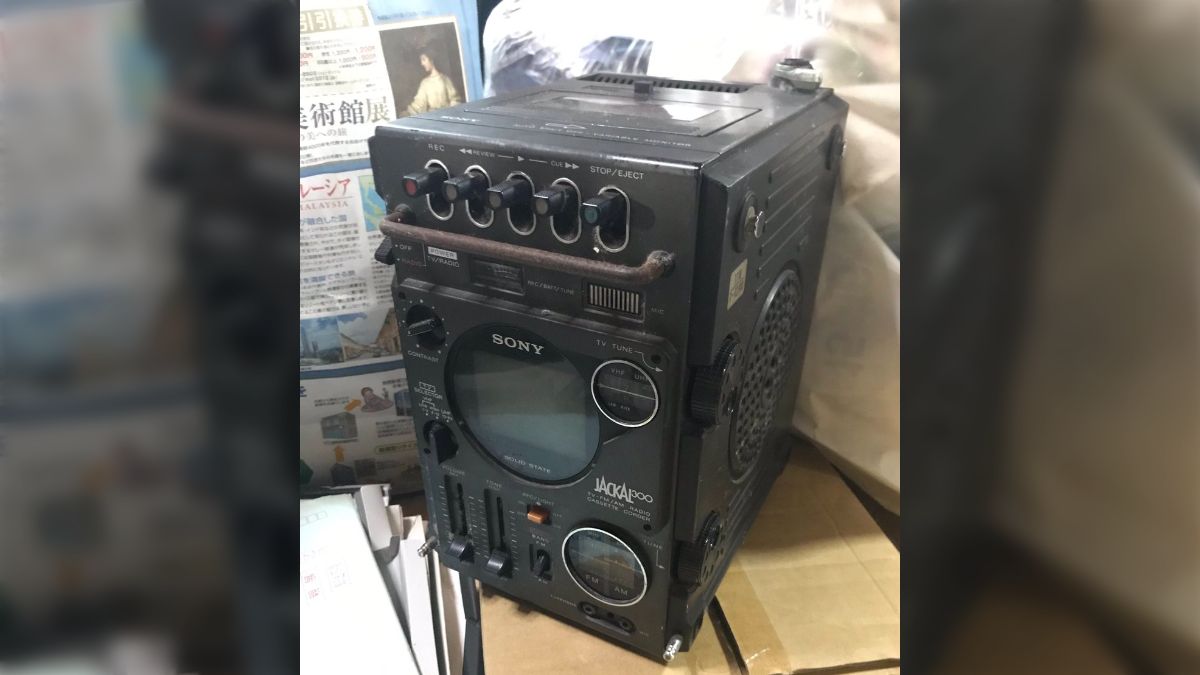 SONY あらい JACKAL300 ラテカセ ジャッカル ソニー