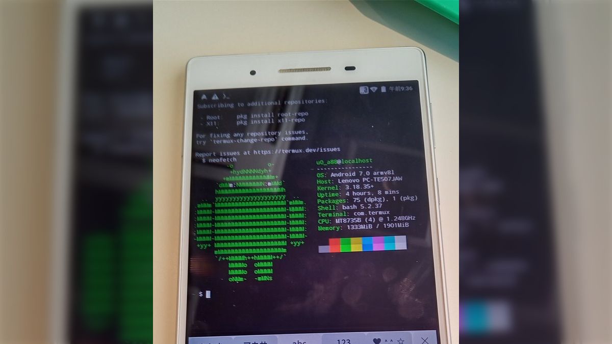 ジャンク2,000円 NEC7インチタブレットを高速化してLinuxでリユース。Via、Swap No  Root、Nova使えばまだいける。TermuxにDebian Norootに割と遊べる - Togetter [トゥギャッター]