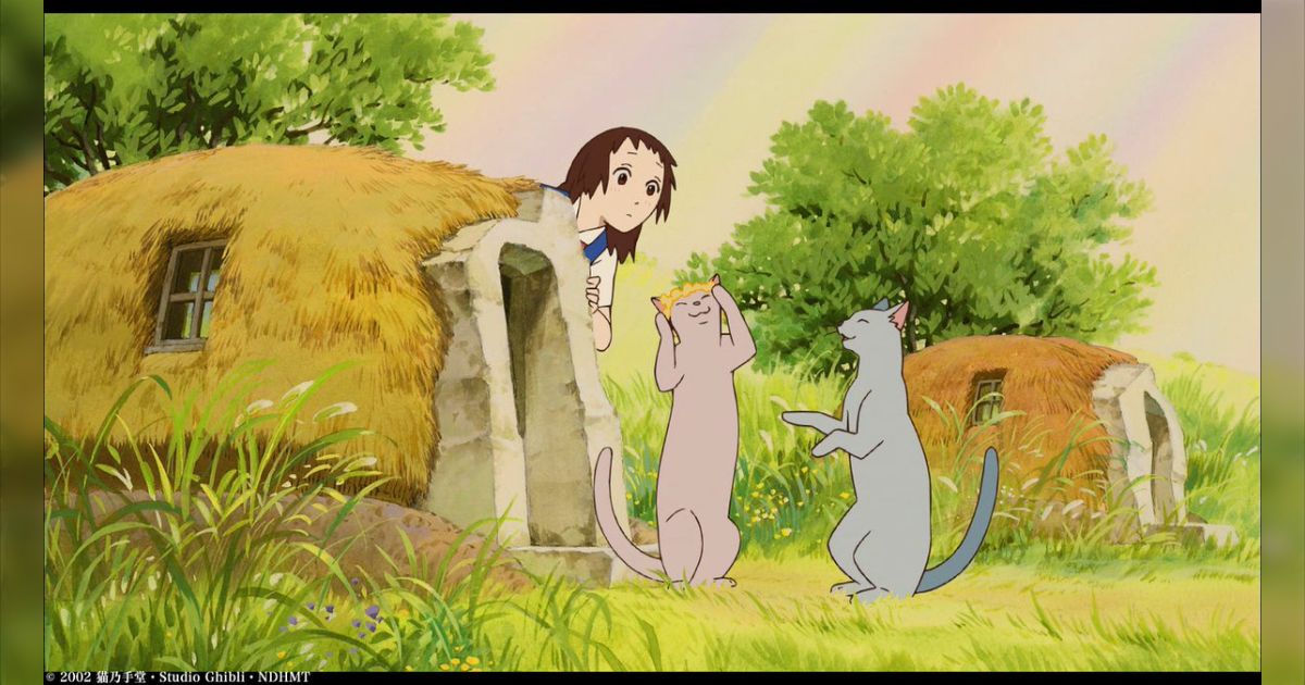 スタジオジブリ 猫の恩返し ポスター カレンダー 額装品 ⑧